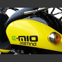 Skuter Elektryczny E-mio-Destina Kolor Żółty